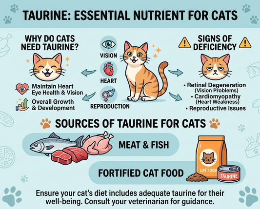 Taurine for Cats: Why They Need It & How to Choose a Supplement